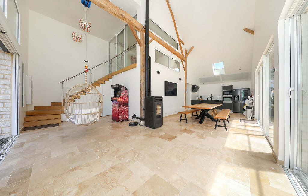 Grand Gite Groupe Oise 60 Loft luxe avec piscine chauffée, jacuzzi et sauna