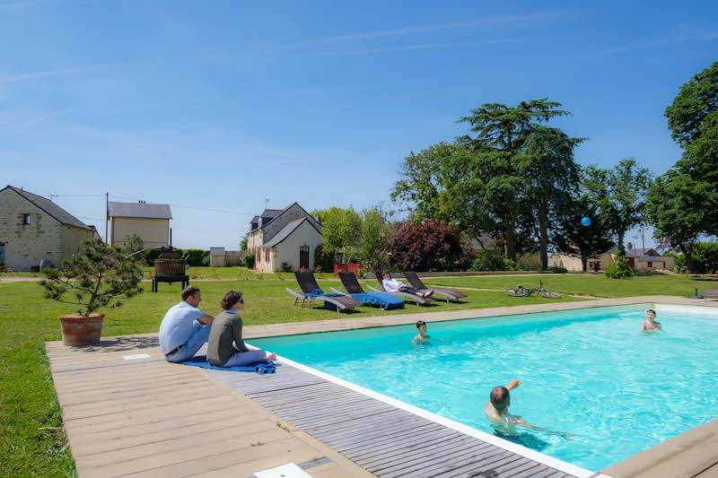 Grand Gite Groupe Maine-et-Loire 49 DOMAINE DES GAULIERS 