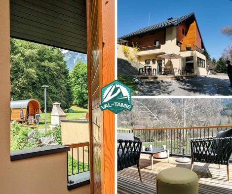 Grand Gite Groupe Haute-Savoie 74 Hostel privatif en pleine nature