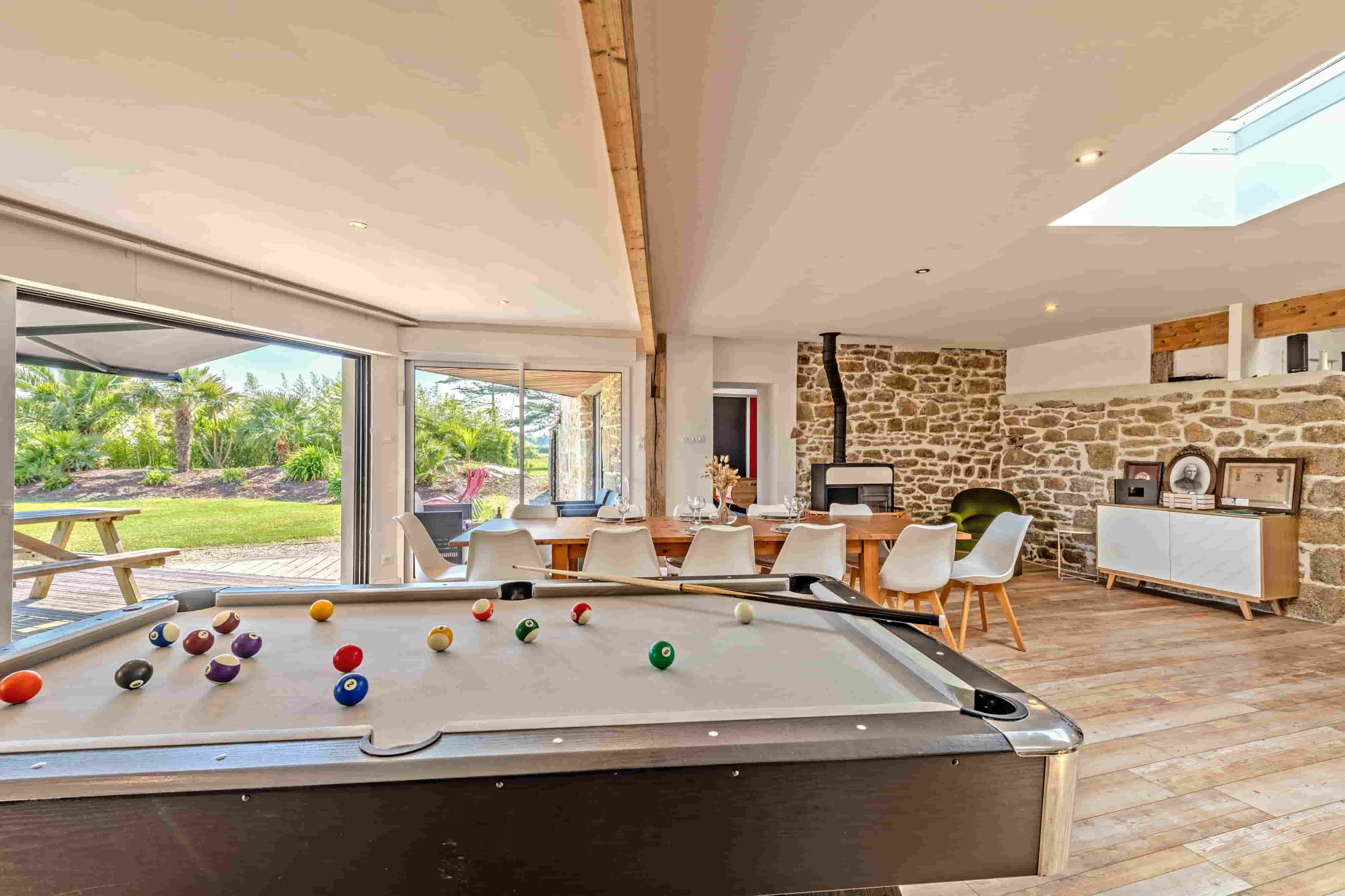 Grand Gite Groupe Finistère 29 Villa Léonie 5 ch, 5 sdb, piscine int, PMR