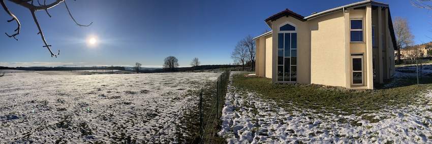 Grand Gite Groupe Haute-Loire 43 Un gîte de groupe avec vue panoramique