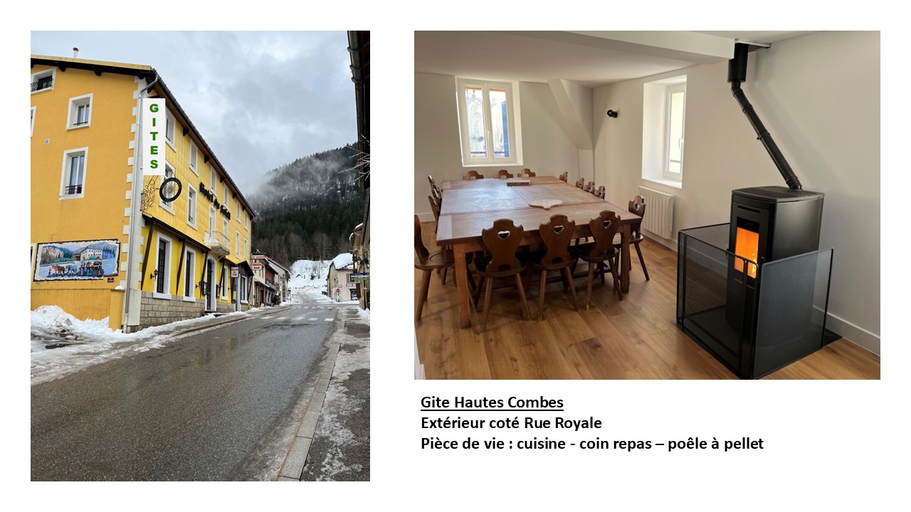 Grand Gite Groupe Jura 39 Gites groupes Les hautes Combes - 18 pers - Mijoux