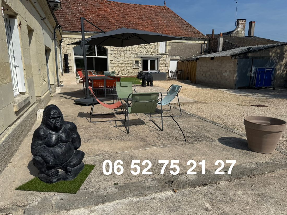 Grand Gite Groupe Indre-et-Loire 37 Gite de groupe en Touraine jusqu'à 14 personnes