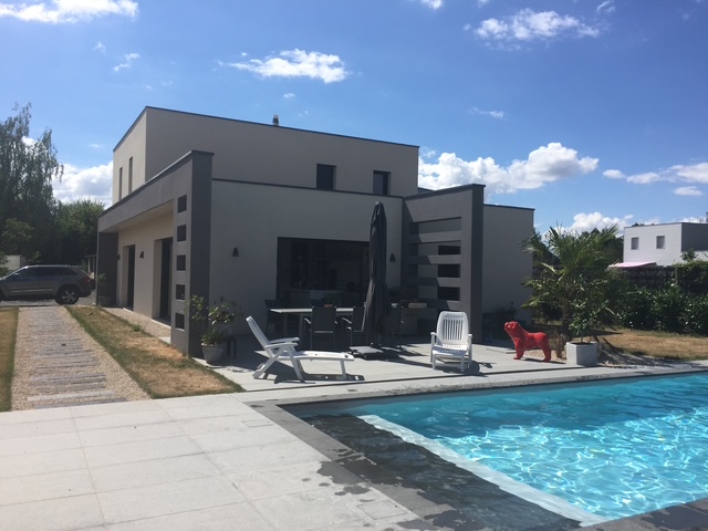 Grand Gite Groupe Indre-et-Loire 37 Villa Lys calme confort piscine jacuzzi Amboise