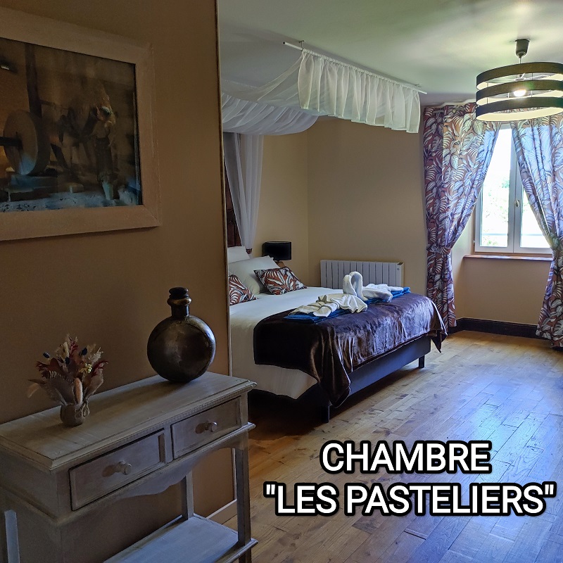 Grand Gite Groupe Tarn 81 FLEUR DE PASTEL, GÎTE DE CARACTERE 4 EPIS