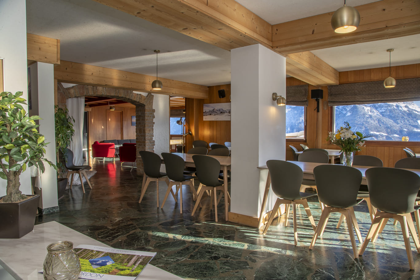 Grand Gite Groupe Haute-Savoie 74 Chalet Les Rhodos