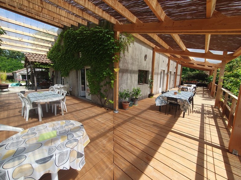 Grand Gite Groupe Lot-et-Garonne 47 salle 100m² + formules hébergement 8/15/22/30/37 p