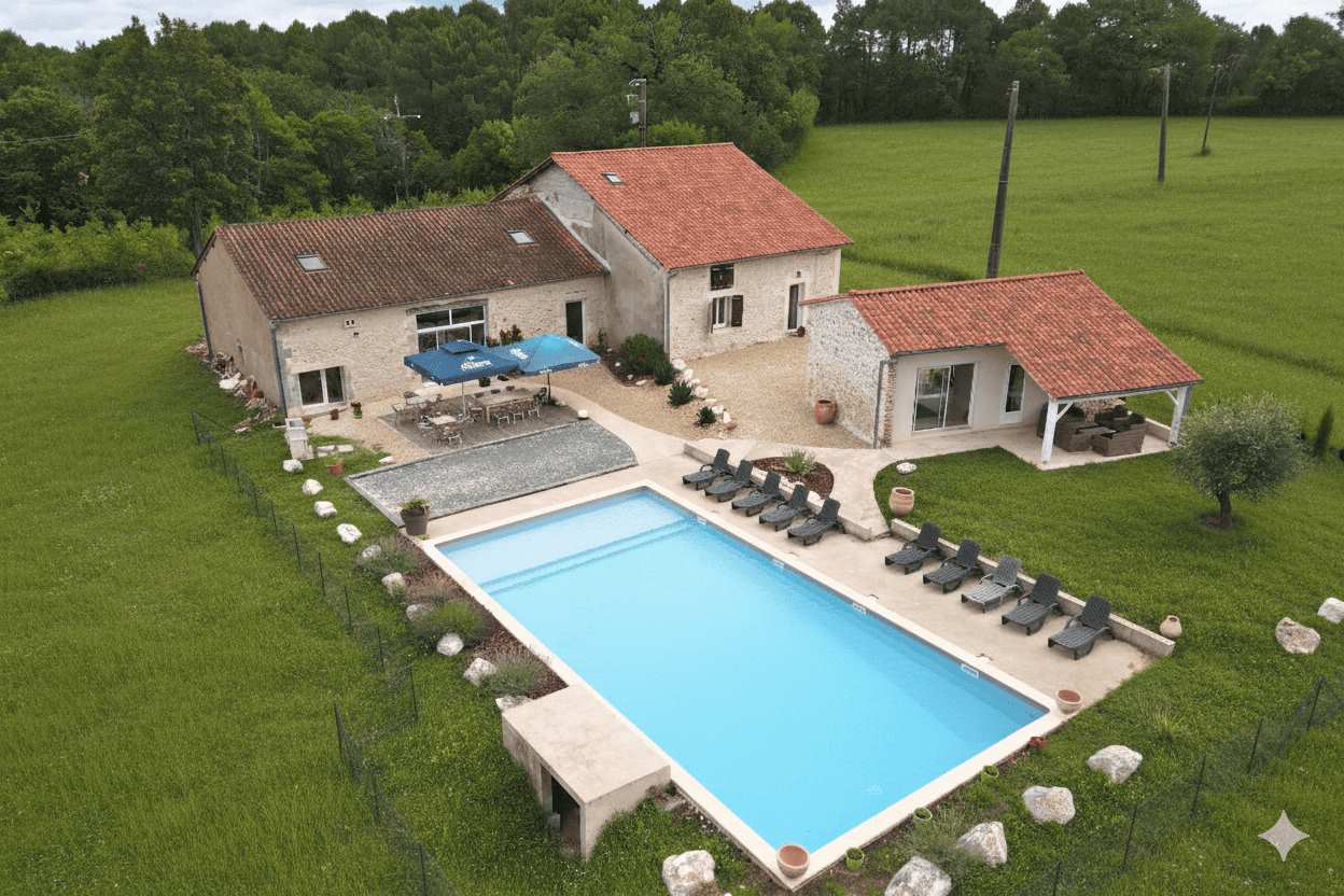 Grand Gite Groupe Dordogne 24 Mas de Barrat 