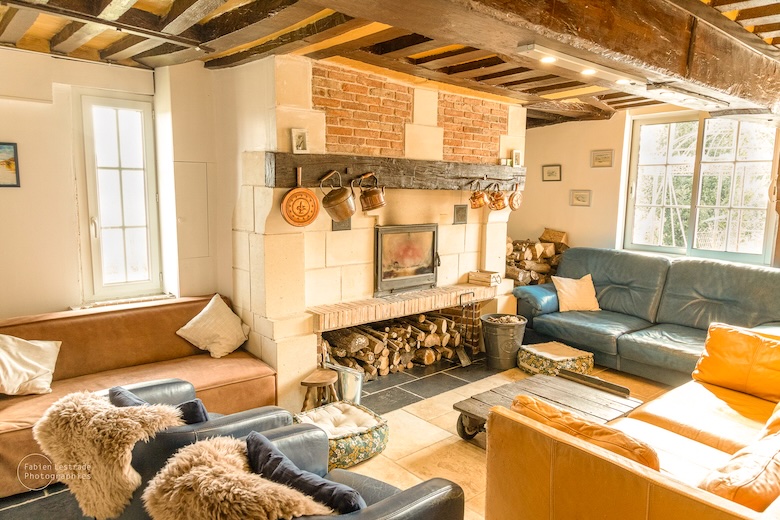 Grand Gite Groupe Calvados 14 Domaine 55 couch., piscine chauffée, grande salle