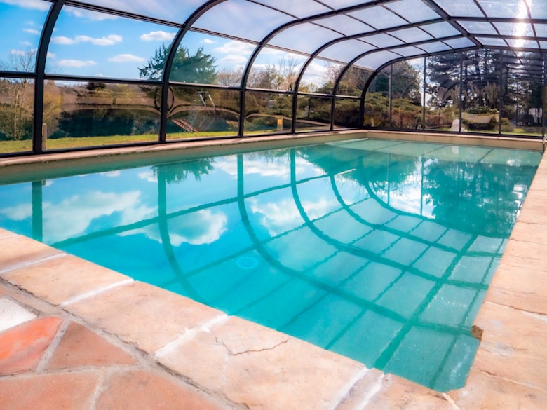 Grand Gite Groupe Calvados 14 Gîte 15 pers. piscine chauffée, tennis et parc