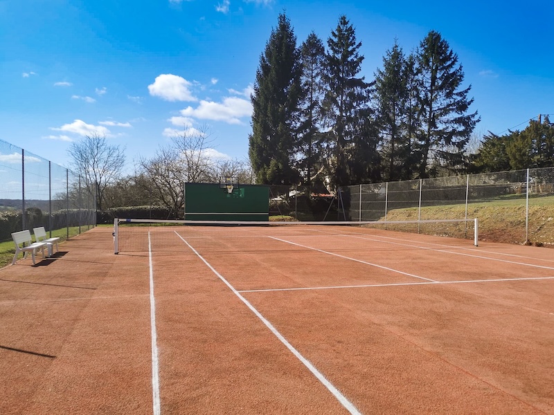 Grand Gite Groupe Calvados 14 Gîte 15 pers. piscine chauffée, tennis et parc