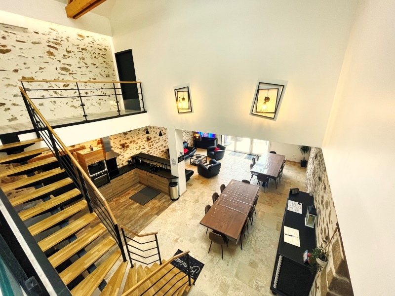 Grand Gite Groupe Maine-et-Loire 49 Gîte de "la Grange" - La Petite Félixière - 49450