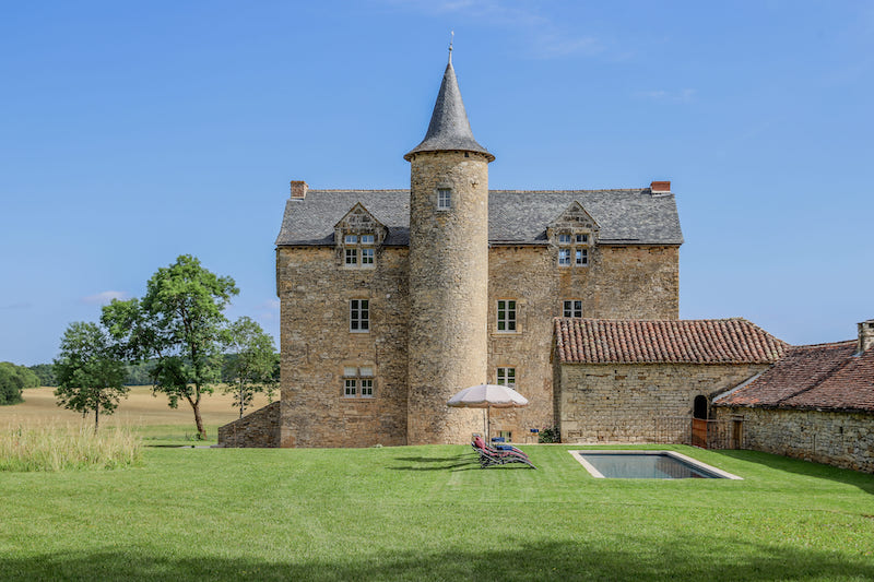 Grand Gite Groupe Tarn-et-Garonne 82 Château de Cambayrac avec piscine chauffée 