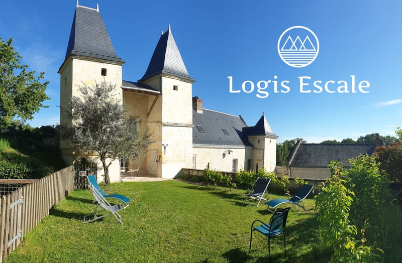 Grand Gite Groupe Maine-et-Loire 49 Logis Escale - grand gîte en bord de Loire, Saumur