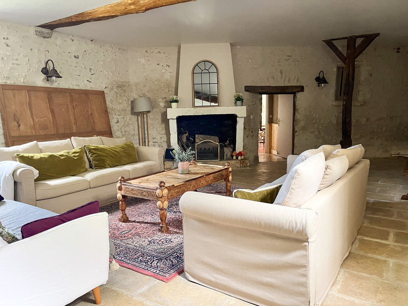 Grand Gite Groupe Loir-et-Cher 41 Ancien monastère - 15 à 25 personnes - piscine 